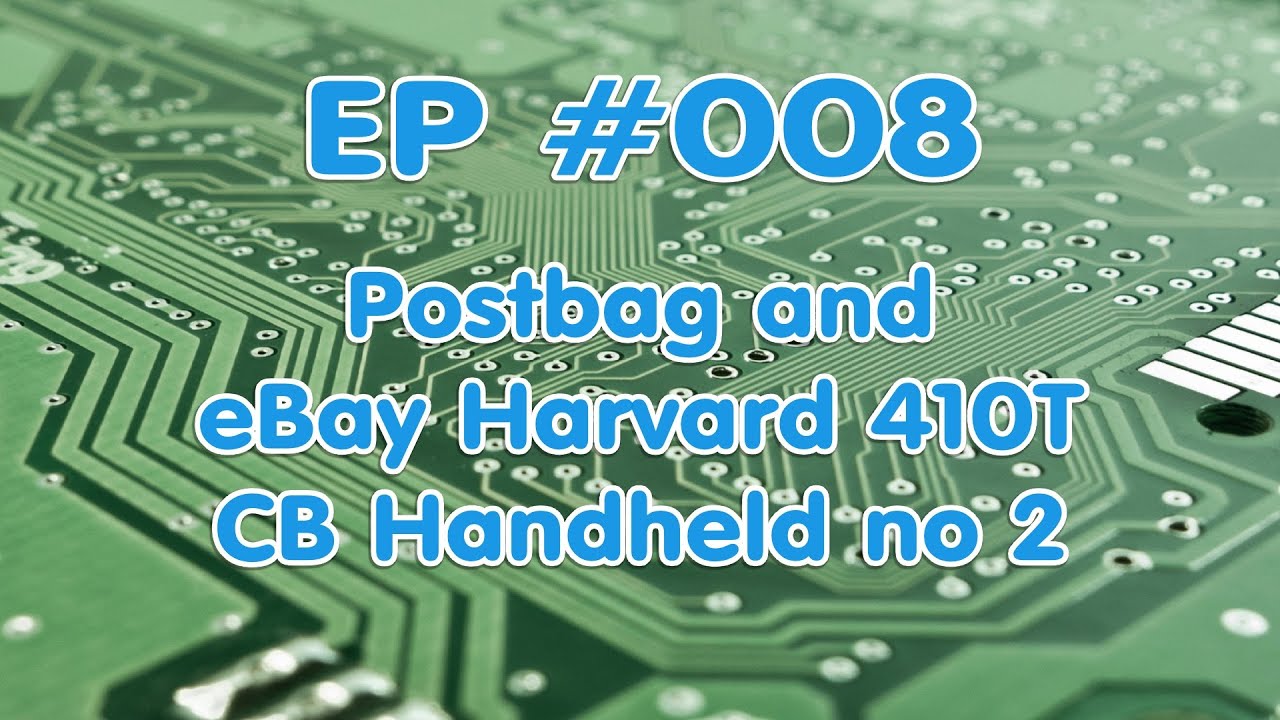 EP 008 Postbag and another eBay Harvard 410t CB Radio, spares or