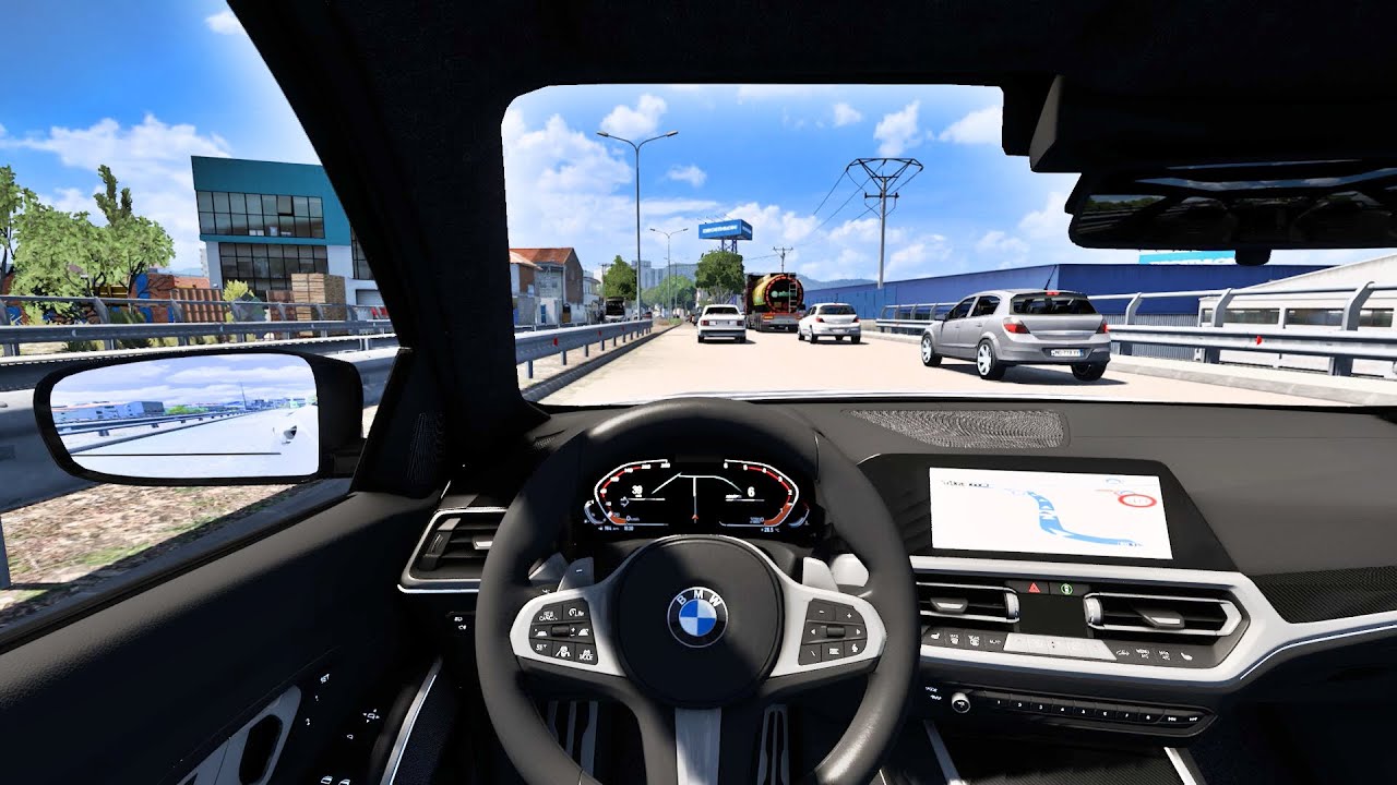 BMW 3 Series G20 | Euro Truck Simulator 2 | Game Play - YouTube