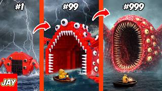 I Swapped SEA EATER x TRAIN EATER Creatures Out Of LEGO | JAY BRICKS
