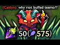 SO RIOT BUFFED TEEMO