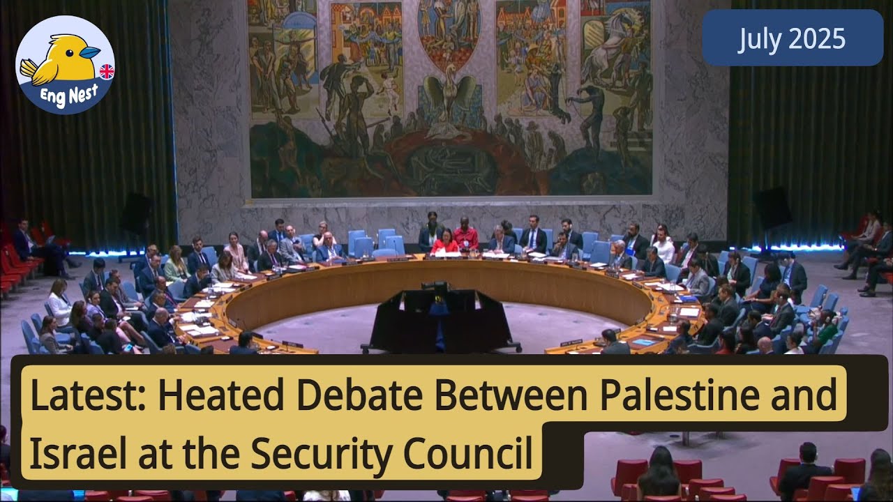 Latest: Heated Debate Between Palestine and Israel at the Security Council