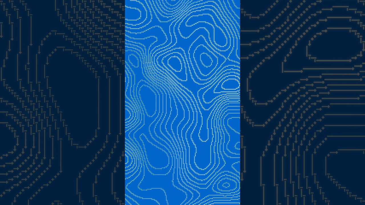 2K Hypnotic Neon Wave • Pink & Red Abstract Screensaver (1-min Seamless Loop)