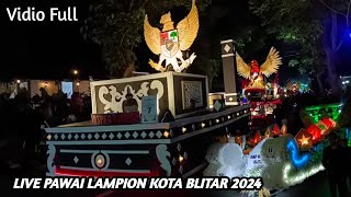 🔴 Live Pawai Lampion Kota Blitar 2024 ll Kirab bedhol pusaka