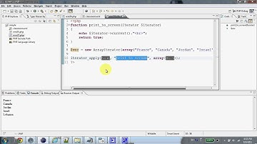 The iterator_apply Function in PHP