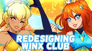 Redesigning the winx club! [Stella and Bloom]