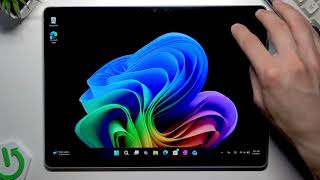 MICROSOFT Surface Pro 12 - How to Open On-Screen Keyboard screenshot 3