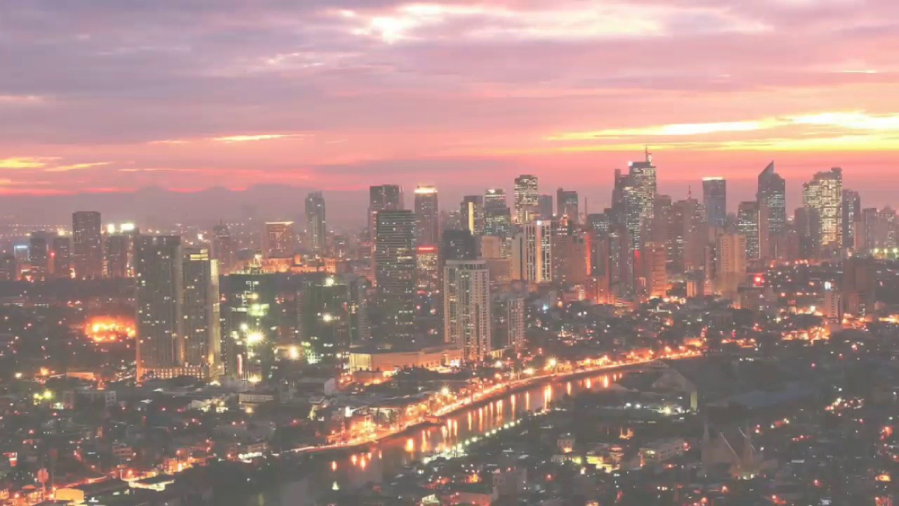skyline Philippines Manila and hanoi vietnam