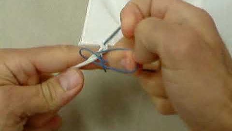 Tekhelet Tying Methods: Radzyn / Chabad (Ariza”l)