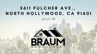 5611 FULCHER AVE , UNIT 19,  NORTH HOLLYWOOD, CA 91601
