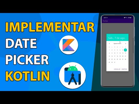 ☑️ Como IMPLEMENTAR SELECTOR de FECHA 🗓 en ANDROID STUDIO 📲 | DATEPICKER con KOLTIN ✅😱 TUTORIAL 🤓😍