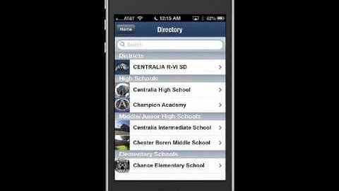 Mobile App Tutorial - Staff Directory