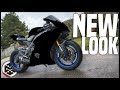 Yamaha R6 Aftermarket Fairings Install! CUSTOM Design!