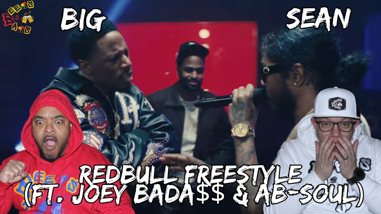 JOEY WANTS WAR!!!!!!!!!! | Big Sean Joey Bada$$ Ab-Soul - Red Bull Spiral Freestyle Reaction