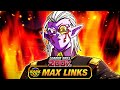 PRETTY GREAT!! LEVEL 10 LINKS 100% DARK KING FU! (DBZ: Dokkan Battle)