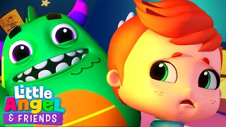 Don't Fear Monsters Under the Bed! | Little Angel And Friends Kid Songs