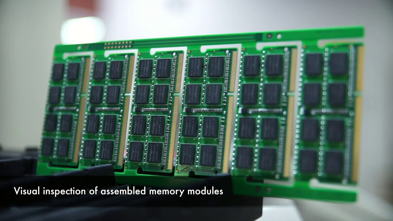 GOODRAM memory modules production - YouTube