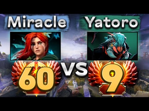 видео: Миракл против Яторо, битва лучших! - Miracle Windranger 7.35 DOTA 2