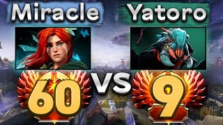 Миракл против Яторо, битва лучших! - Miracle Windranger 7.35 DOTA 2