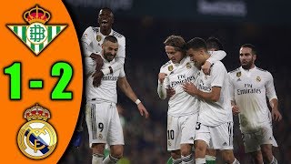 Real Betis vs Real Madrid 1-2 Wszystkie Bramki 13/01/2019