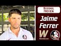 FSU OF Jaime Ferrer on Top 8 seed and NCAA Regional | Florida State Baseball | FSU Sports #FSU