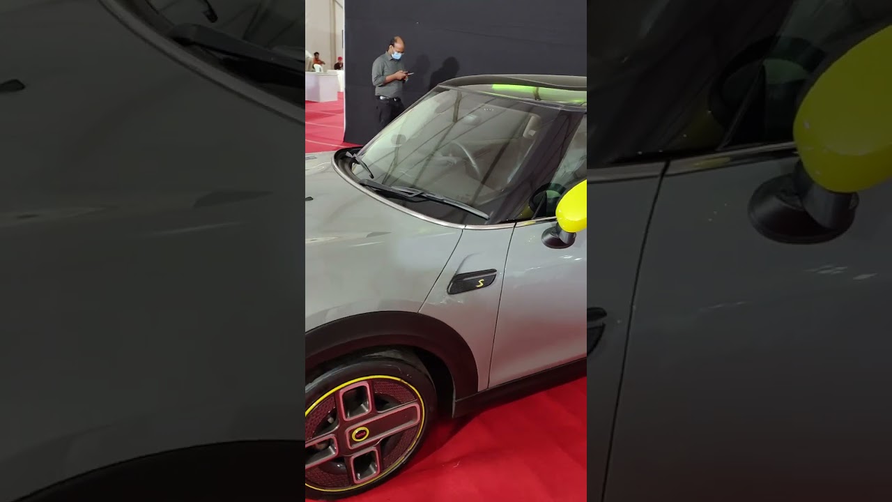 Mini Cooper S- Electric - in Evolve auto show - Trivandrum