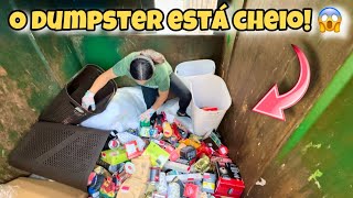 O dumpster dos Estados Unidos está cheio!🇺🇸