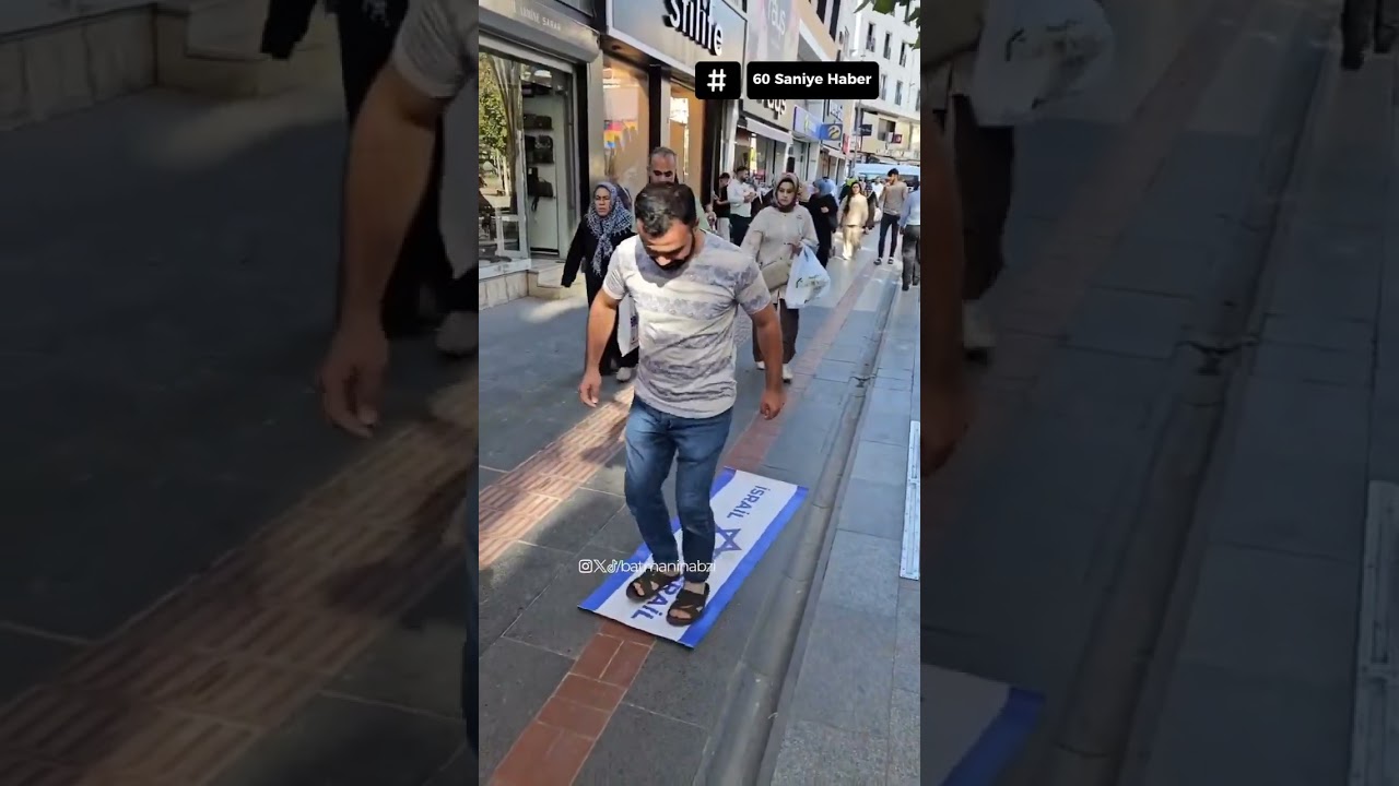 Şanlıurfa'nın Ardından Batman'da İsrail bayraklı protesto!