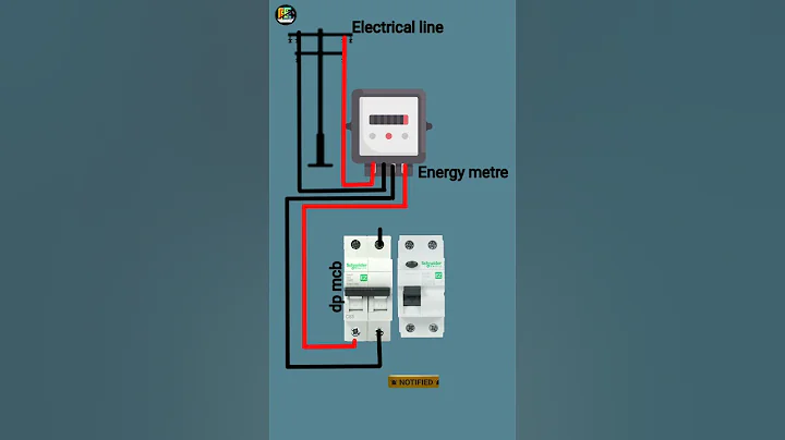 How to RCCB Wiring Connection #electronic #shorts
