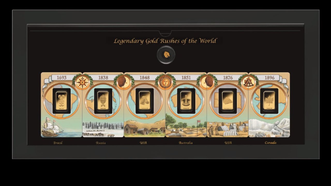 Legendární zlaté horečky (Legendary gold rushes of the world)