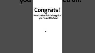 You found Electron! #shorts #scrolling #hashtag #youtubeshorts #scrollstopper