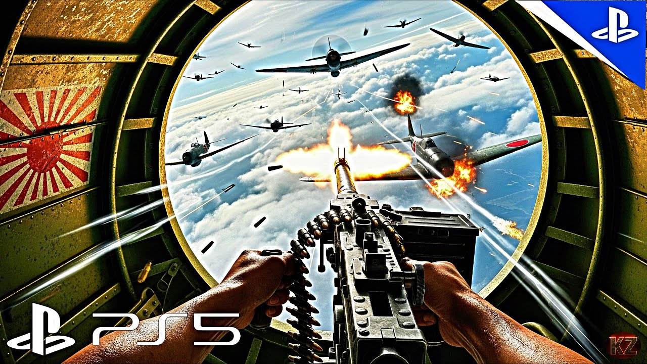 INFERNO NO CÉU: A GUERRA DE Midway! | Imersão Realista Call of Duty (PS5 4K 60FPS)