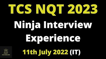 Todays TCS NQT ( Ninja ) Interview Experience | Technical Questions Discussed | Coding Ques Asked