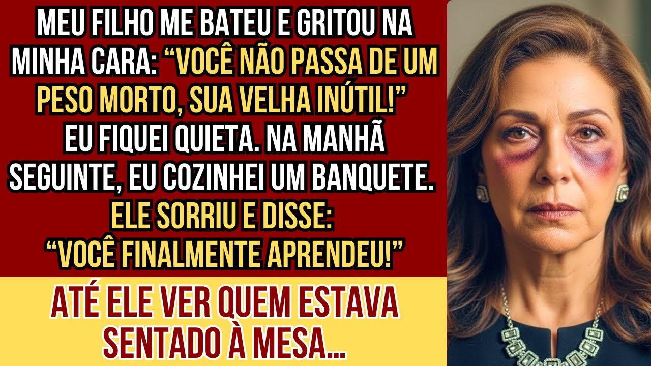 Meu filho me bateu e me chamou de peso morto. No café da manhã, tudo mudou...