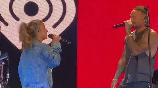 Kane Brown & Katelyn Brown Performing Thank God Live At Iheartmedia Country Music Festival 2023