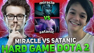MIRACLE vs SATANIC DOTA 2! | VERY HARD GAME for MIRACLE on PHANTOM ASSASSIN in HIGH MMR!