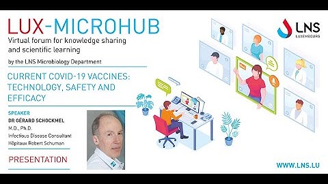 LuxMicroHub webinar - Current COVID-19 vaccines: technology, safety and efficacy - presentation