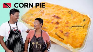 Family Corn Pie Recipe (without Cheese) by Shaun & Michelle 🇹🇹 Foodie Nation