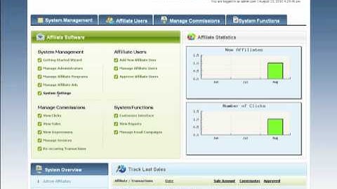 Affiliate System Integration - 3Dcart