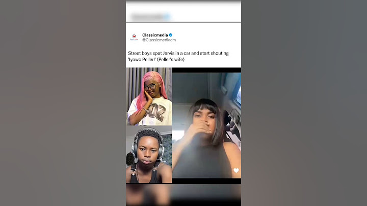 Street boy spot Jarvis in a car and start shutting 'iyawo peller' (peller wife) 😍🥰🤣🤣 #peller #jarvis