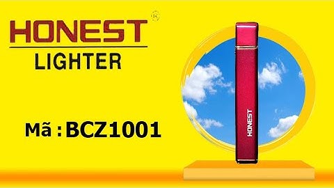 Bật lửa gas đá nhỏ như điếu thuốc đẹp lạ màu tươi trẻ Honest BCZ1001 - Ambe.vn
