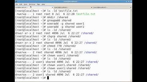 GNU/Linux Manage Permissions And Ownerships