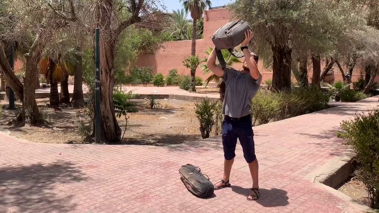 GORUCK Sandbag & Ruck Training Technique Thursday Overhead Press