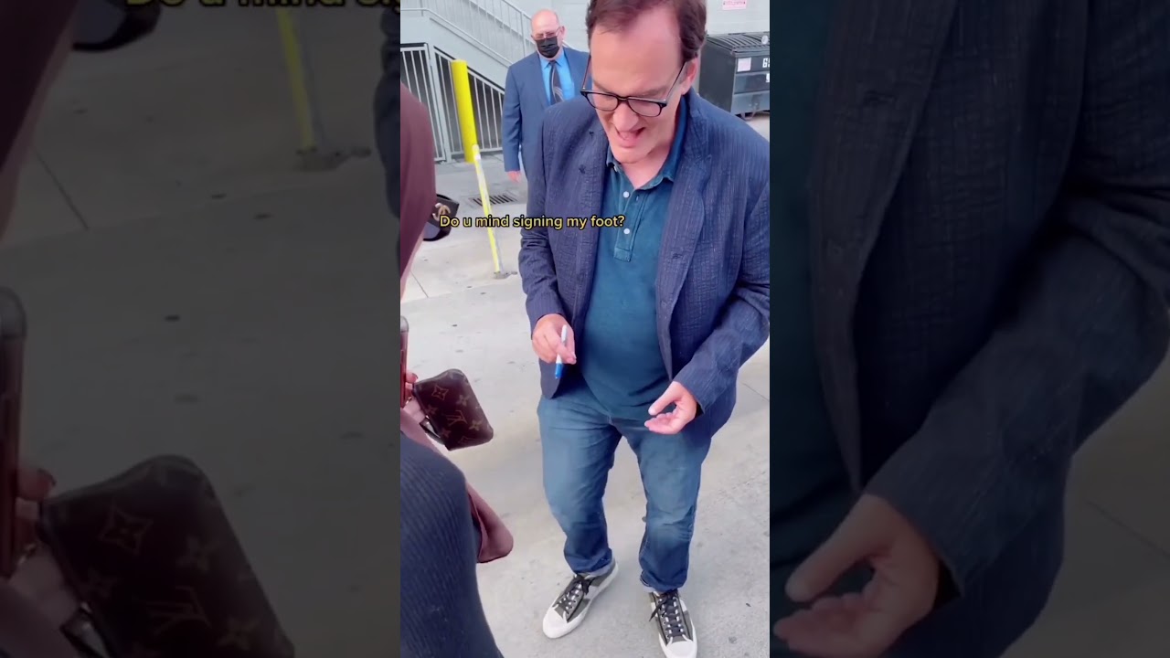 Tarantino's Unexpected Autograph Request