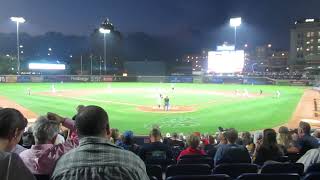 Akron Rubber Ducks vs Richmond Flying Squirrels minor league baseball