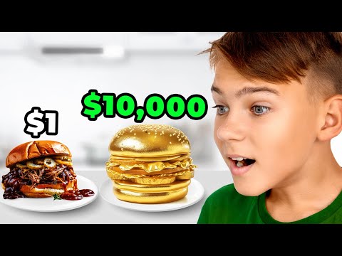 Ivan - $1 Burger vs $10,000 Burger!