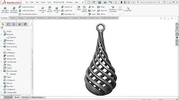 Surface Modeling - SolidWorks Tutorial