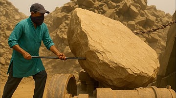 How to break Largest Rocks without Machines?