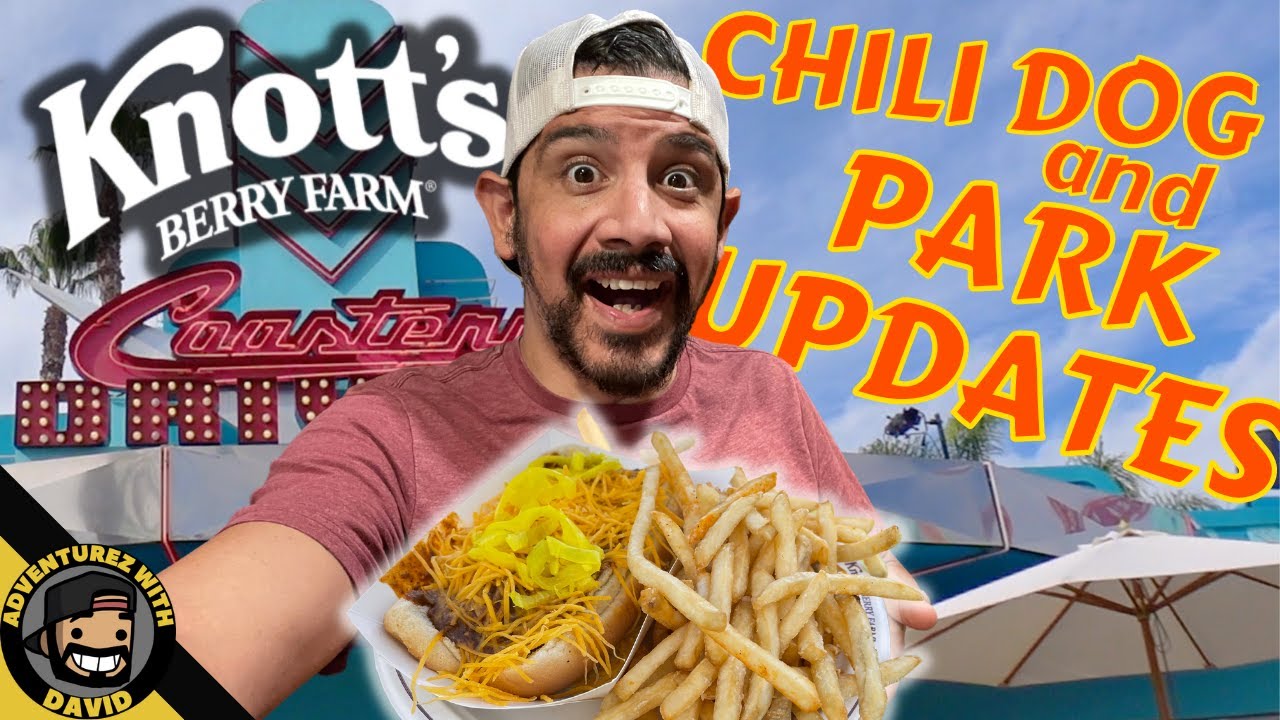 COASTERS DRIVE IN CHILI DOG MORE KNOTTS BERRY FARM UPDATE 2022