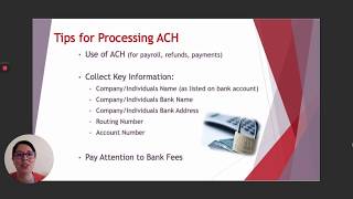 QUICK WINS: How to Process ACH Refunds