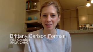 Full Body Systems Graduate Stories Brittany Carlson Forman, Fnlp